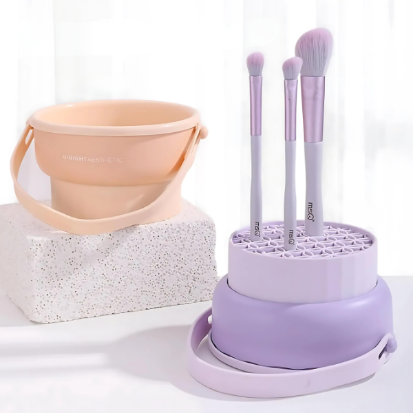 TriLuxe 3-in-1 Kwasten Verzorgingsset: Transformeer Je Kwasten Van Vuil Naar Stralend