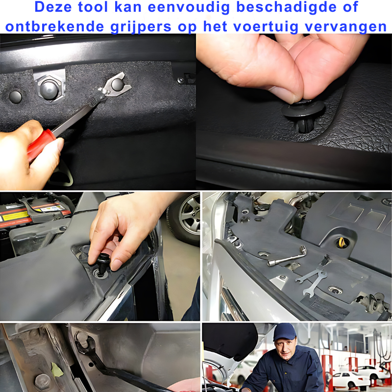 UltraHold™ Clips – Dé oplossing voor snel en veilig vastzetten van auto-onderdelen