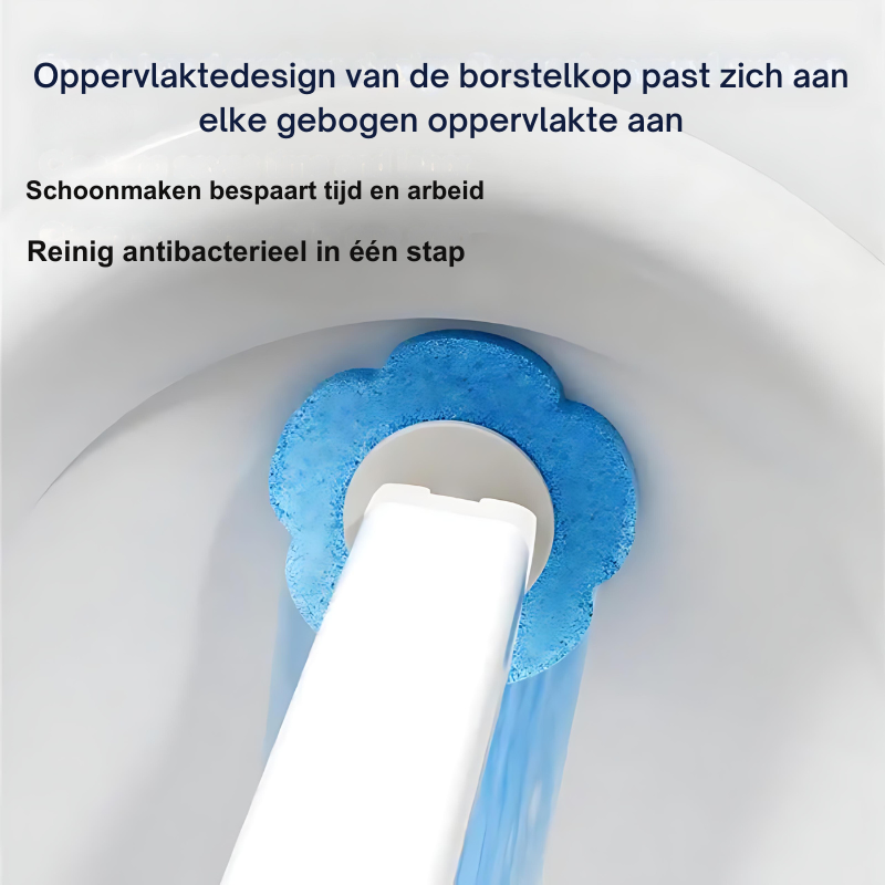 PureTouch Wandtoiletborstel - De #1 keuze voor eenvoudige en hygiënische toiletreiniging