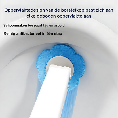 PureTouch Wandtoiletborstel - De #1 keuze voor eenvoudige en hygiënische toiletreiniging