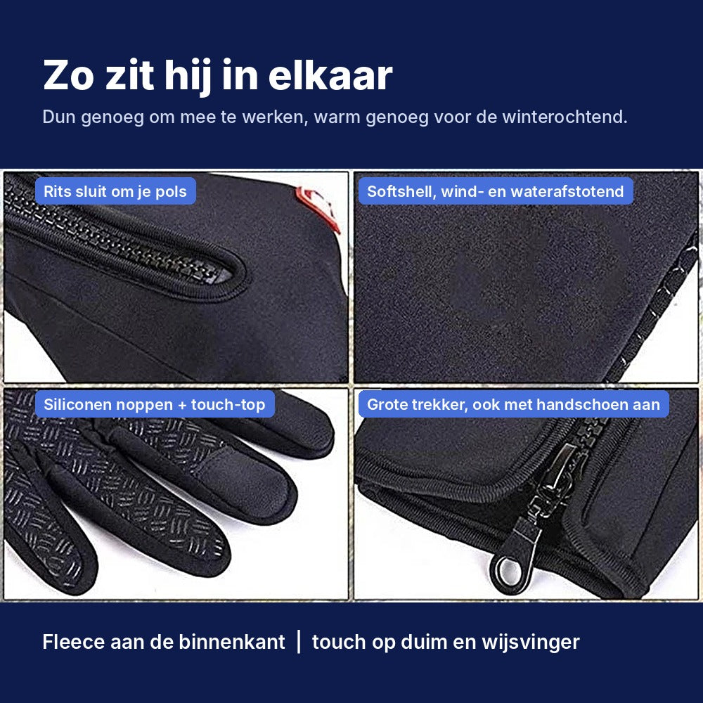 Zo zit de Tacto handschoen in elkaar