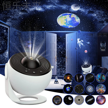 GalaxyLight Pro™: De Ultieme 12-in-1 HD Planetarium Projector voor Thuisgebruik