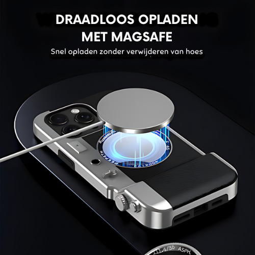 PhotoGuard Pro - Premium iPhone Hoes met MagSafe en Bluetooth
