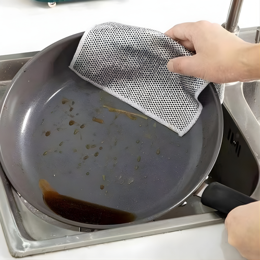 Lustra™ Antikrasdoeken – Voor een perfecte schone pan zonder krassen