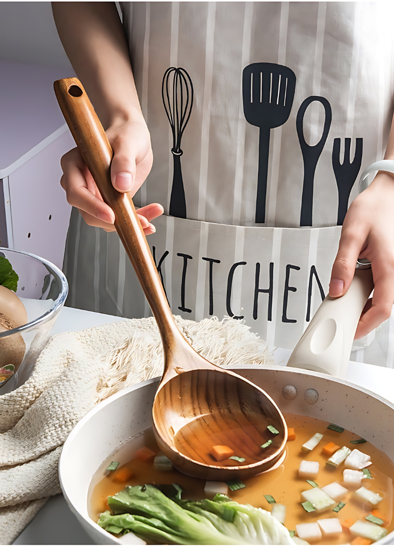 TeakShield Keuken Set - Duurzaam koken zonder schadelijke stoffen