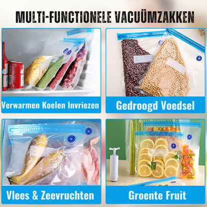 EcoVac™ Vershoudzakken - Bewaar je eten langer vers en bespaar geld