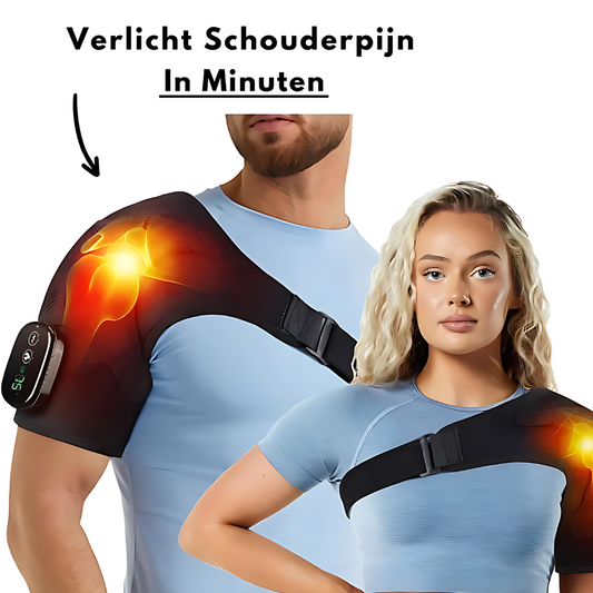 FlexiHeat Schouderbrace - Verlicht en verhelp je schouderklachten in slechts 15 minuten