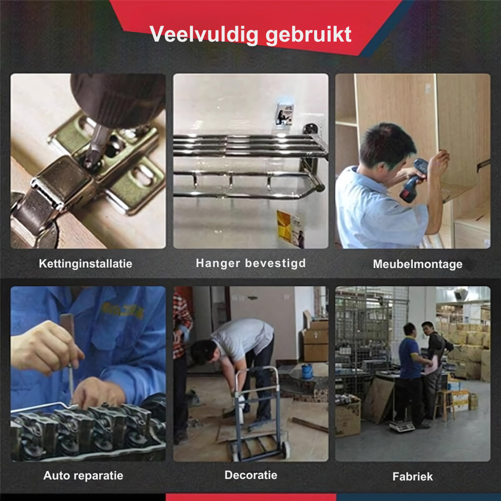 MaxForce™ Magnetische schroefring - Verlies nooit meer een schroef