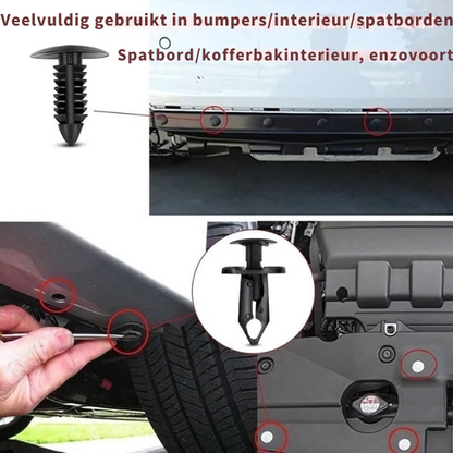 UltraHold™ Clips – Dé oplossing voor snel en veilig vastzetten van auto-onderdelen