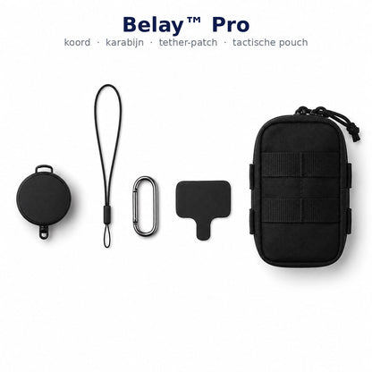 Belay™ Pro - koord, karabijn, tether-patch en tactische pouch