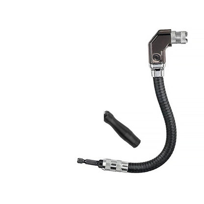 Crux haakse boormachine-adapter met hulphandgreep, volledige lengte op wit