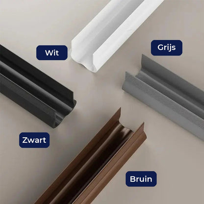 Dorva in vier kleuren: wit, grijs, zwart en bruin
