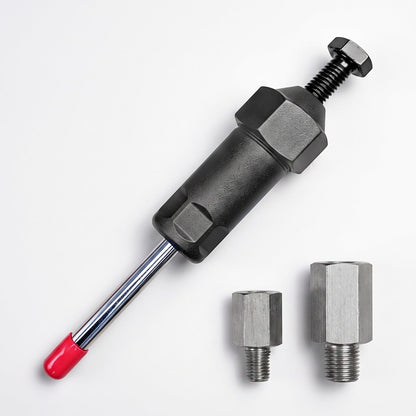 Wat zit erin bij de lange staaf: Kravo plus M6- en M8-adapter