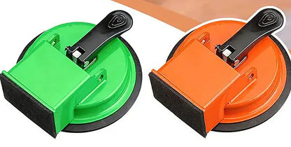 Serro zuignap in oranje en groen naast elkaar